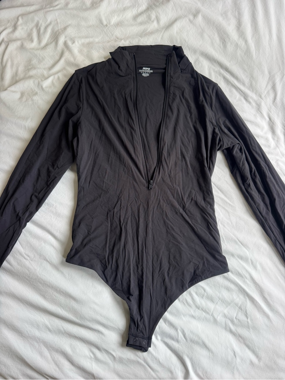 Skim Zipper Bodysuit